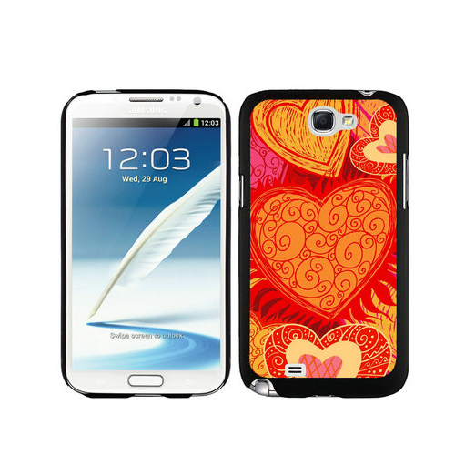 Valentine Love Painting Samsung Galaxy Note 2 Cases DNC